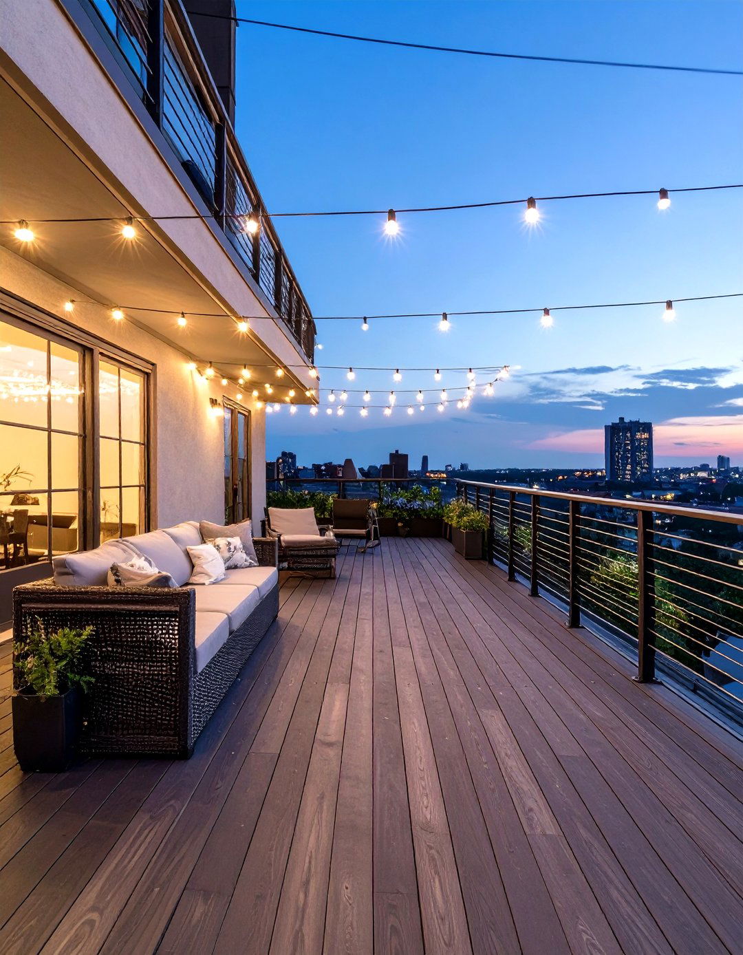 The Urban Rooftop Style Deck - 30 front deck ideas
