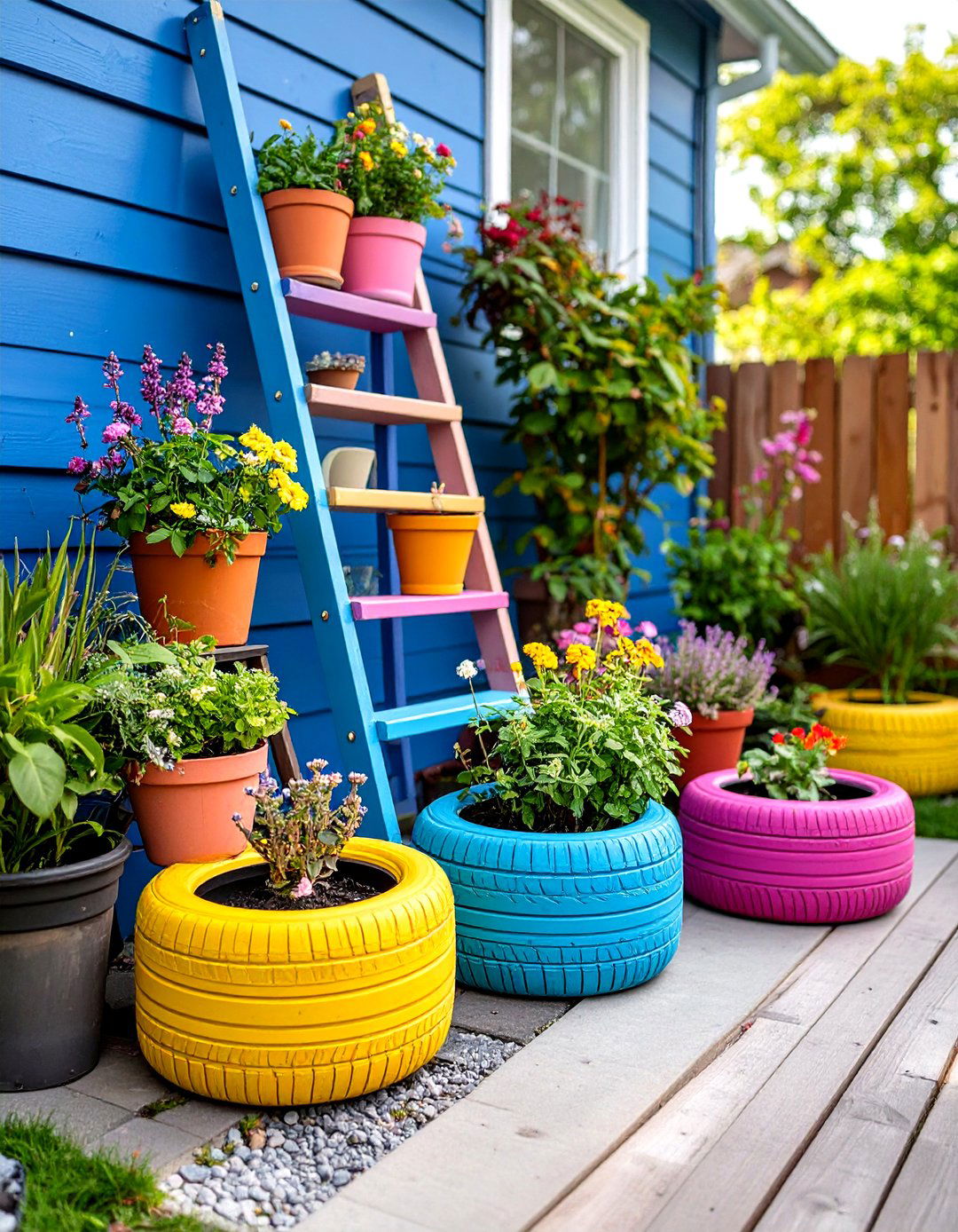 The Urban Salvage Garden - 30 easy garden ideas