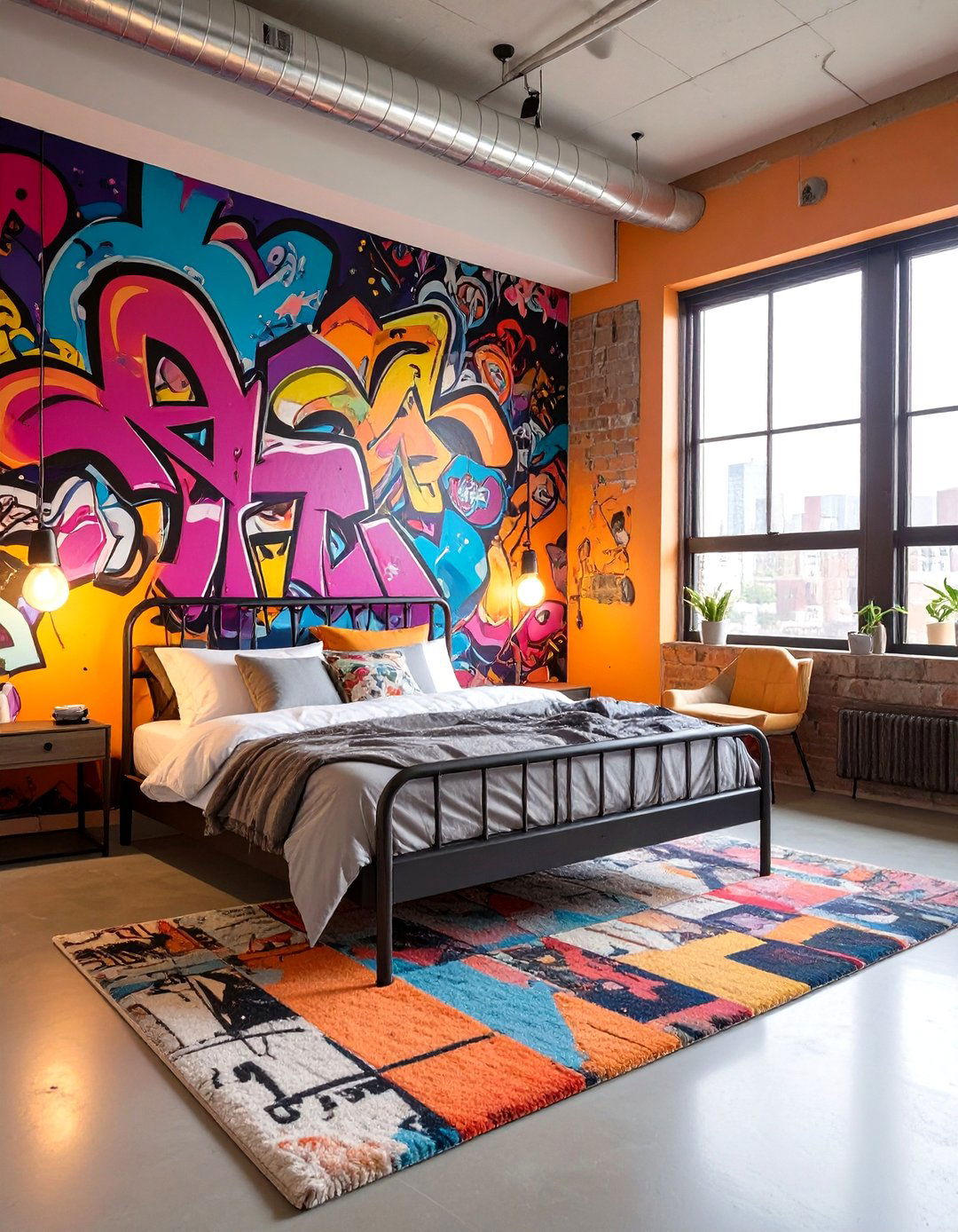 The Urban Street Art Gamer Bedroom - 30 gamer bedroom ideas