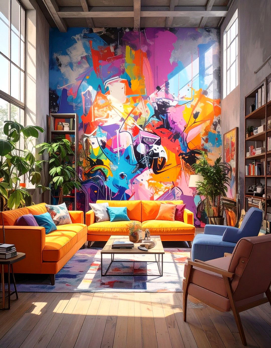 The Urban Street Art Man Cave - 30 man cave decor ideas