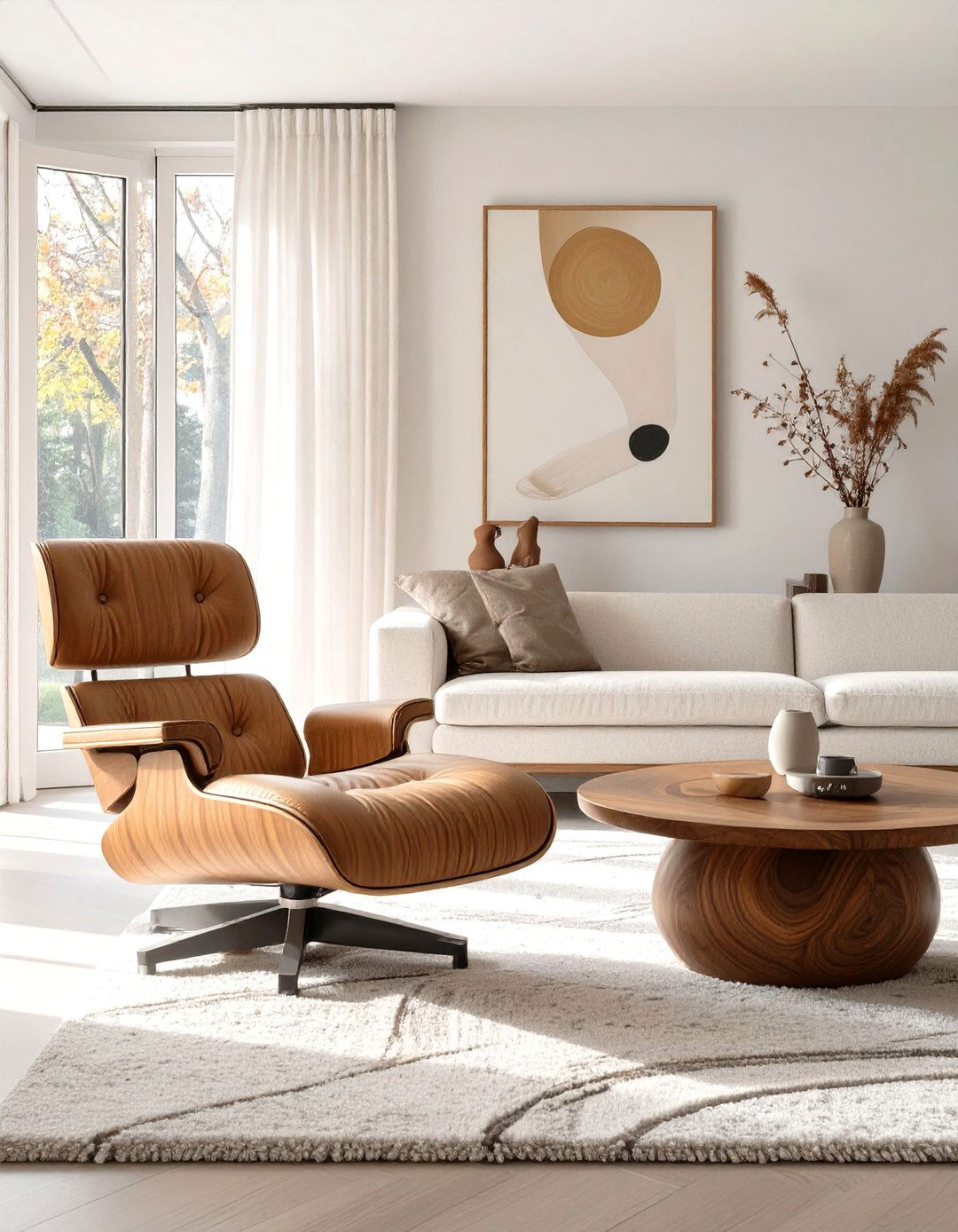 The Use of Bentwood Furniture - 30 mid century interior design ideas