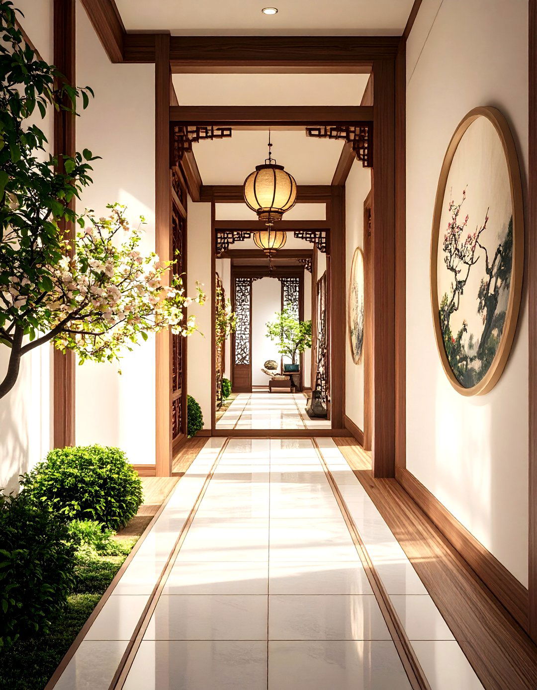 The Use of Mirrors for Expansion - 30 feng shui interior design ideas
