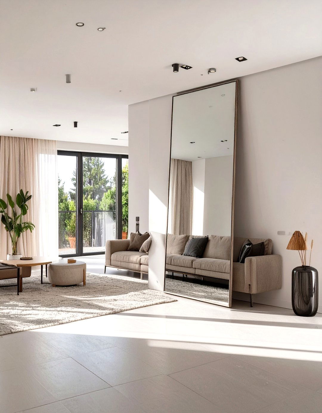 The Use of Mirrors to Enhance Minimalist Space - 30 what is minimalist interior design ideas