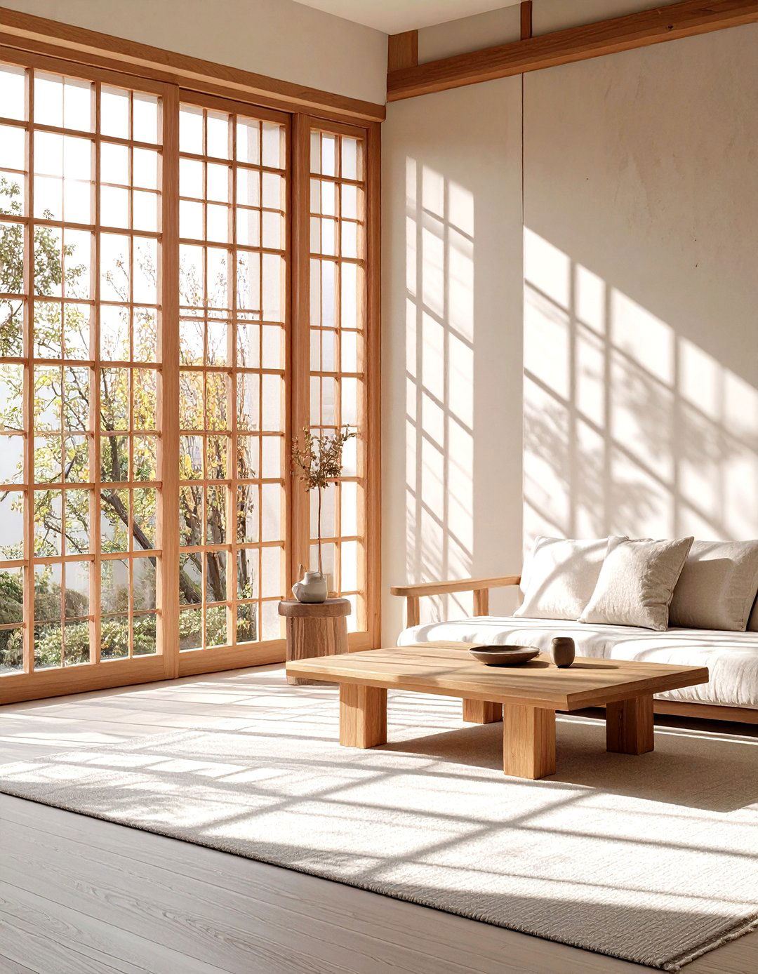 The Use of Natural Light and Shadows Inei Raisan - 30 modern japanese interior design ideas