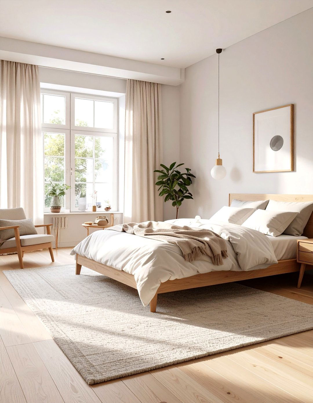 The Use of Spherical Lighting Fixtures - 30 bauhaus interior design ideas