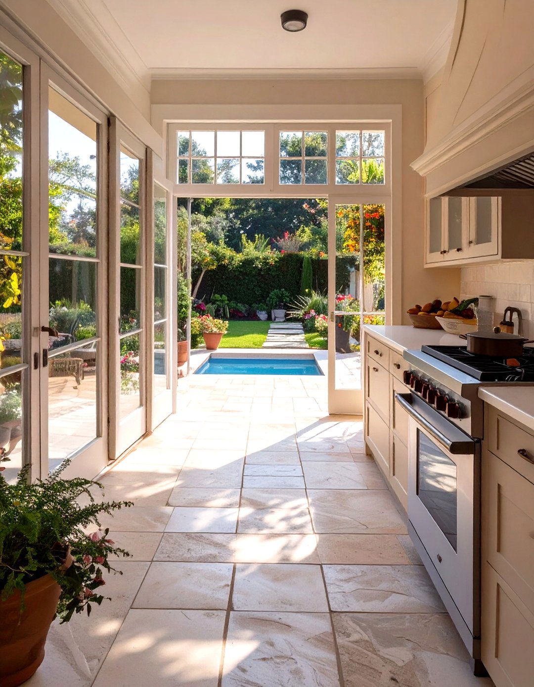 The Veranda Style French Kitchen - 30 french kitchen design ideas