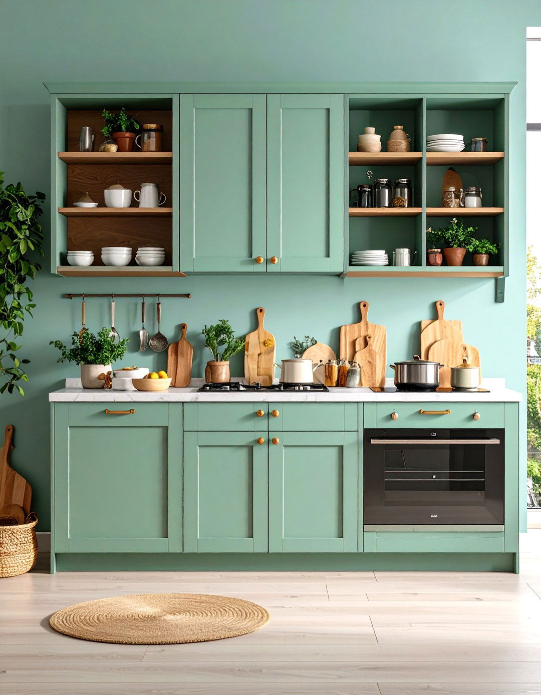 The Vertical Bakeware and Cutting Board File - 30 kitchen cabinet organization ideas