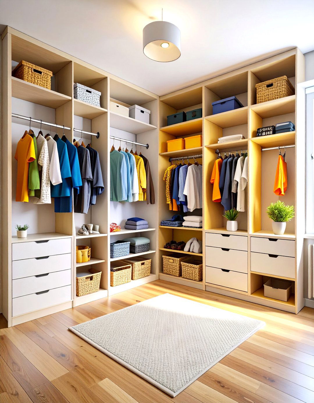The Vertical Closet System - 30 dorm storage ideas
