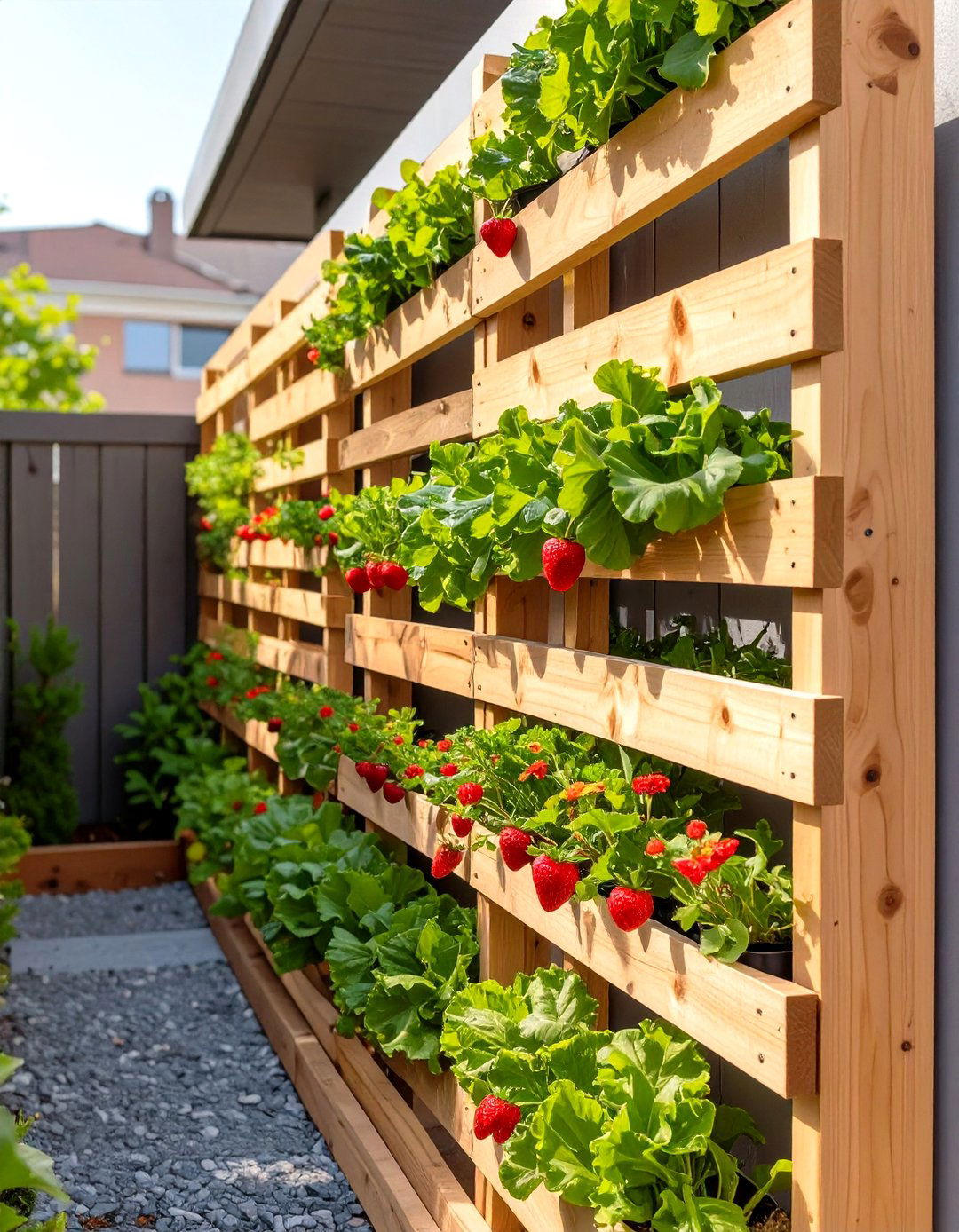 The Vertical Garden Fence - 30 low cost garden fence designs