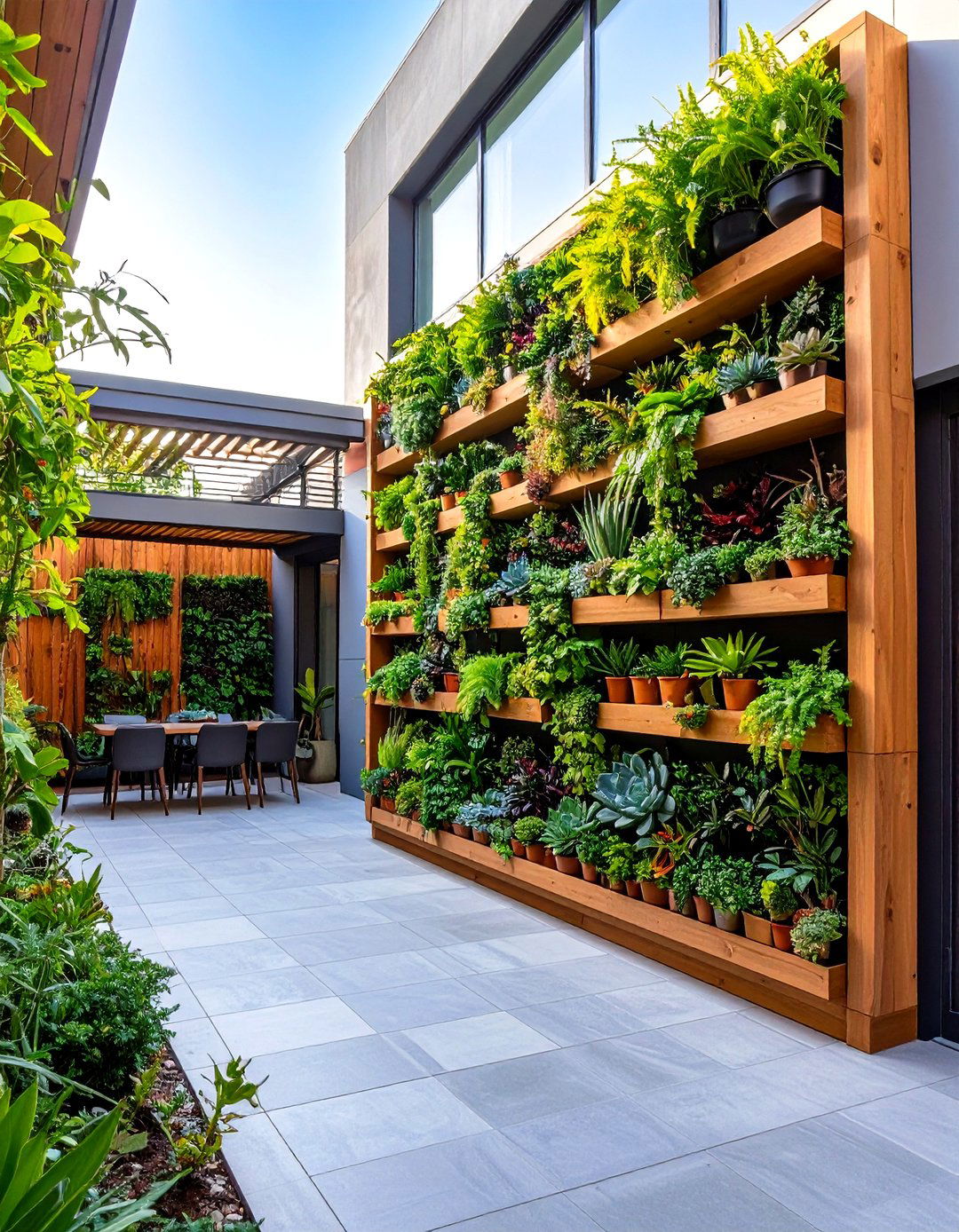 The Vertical Garden - 30 how to design a garden ideas