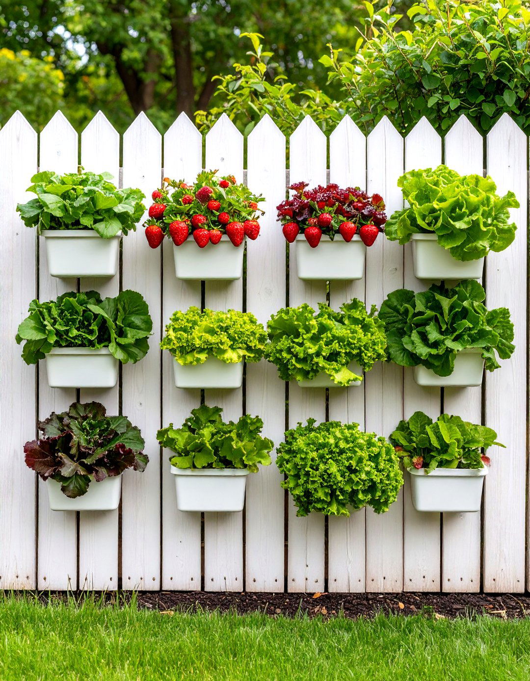 The Vertical Gutter Garden - 30 diy raised garden bed ideas