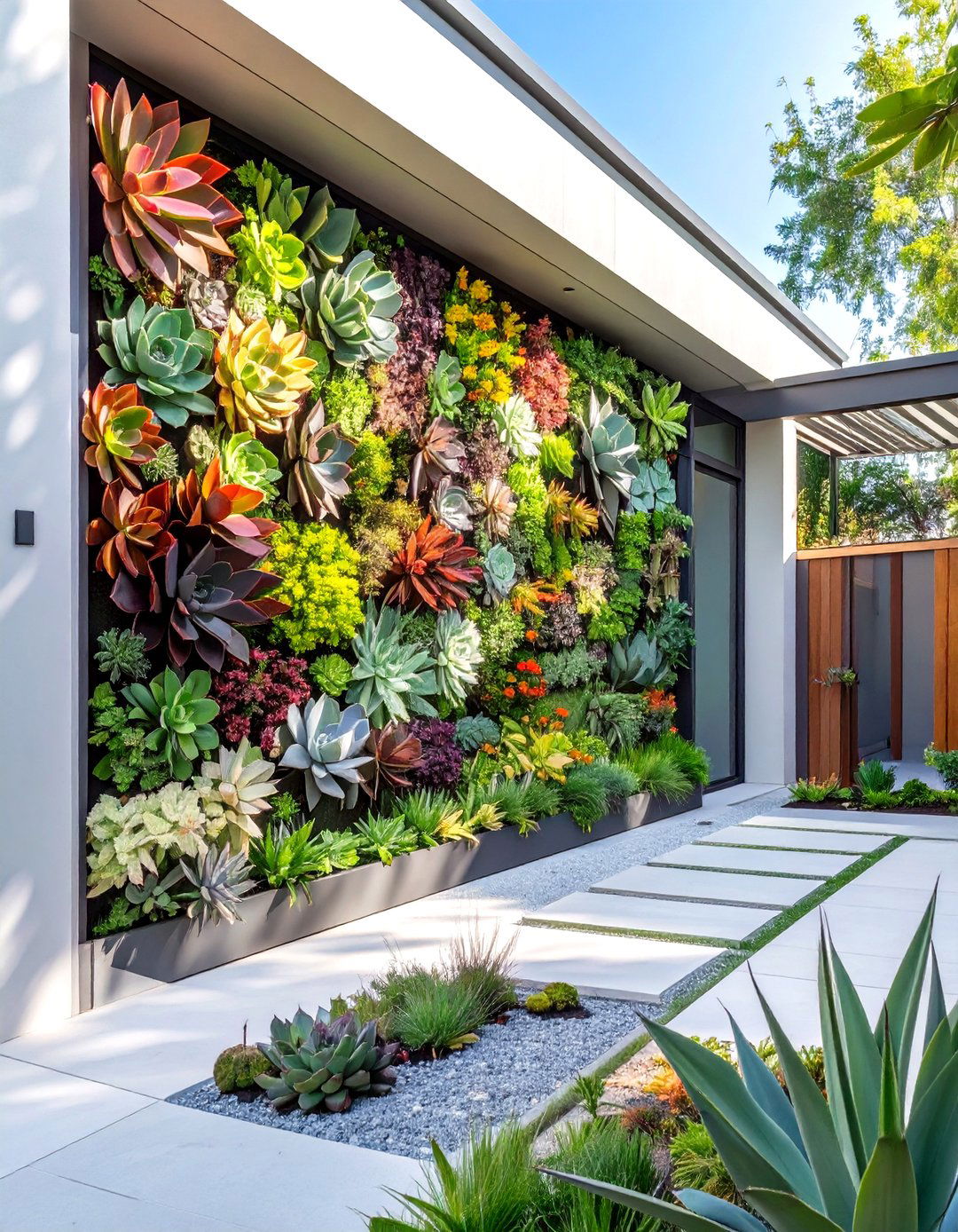 The Vertical Living Wall Garden - 30 garden design software ideas