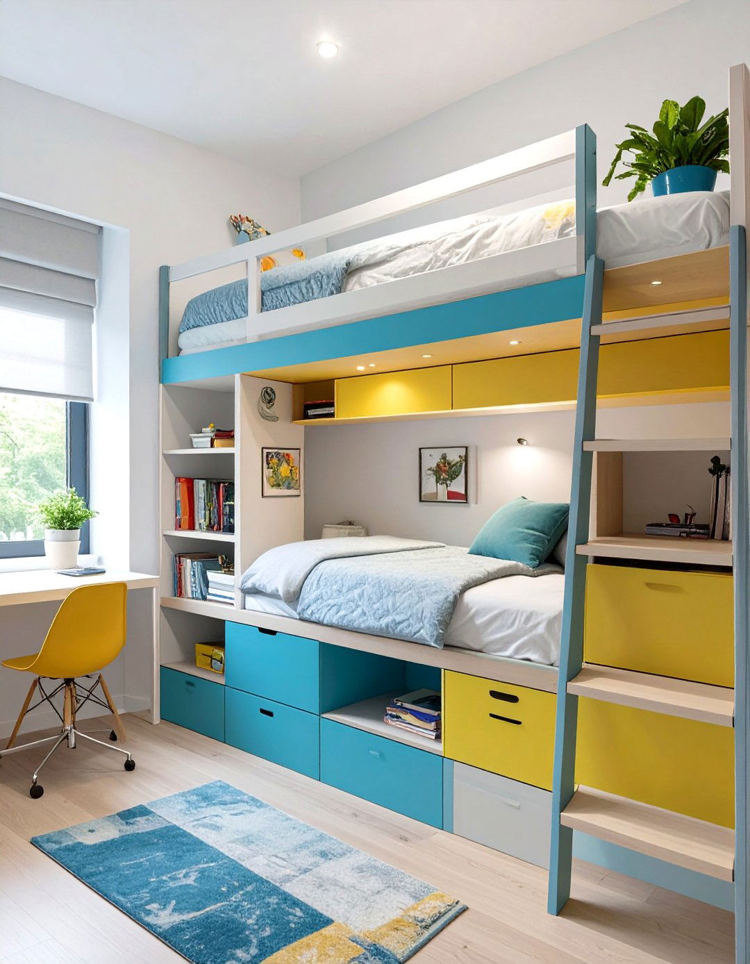 The Vertical Space Bedroom Office - 30 guest bedroom office ideas