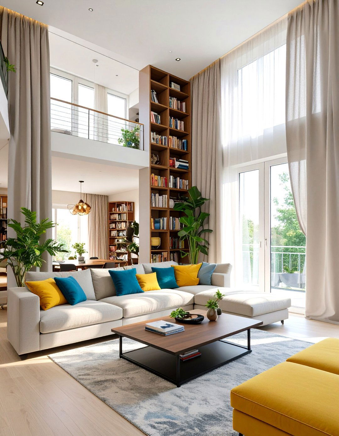 The Vertical Space Living Room - 30 modern small living room ideas