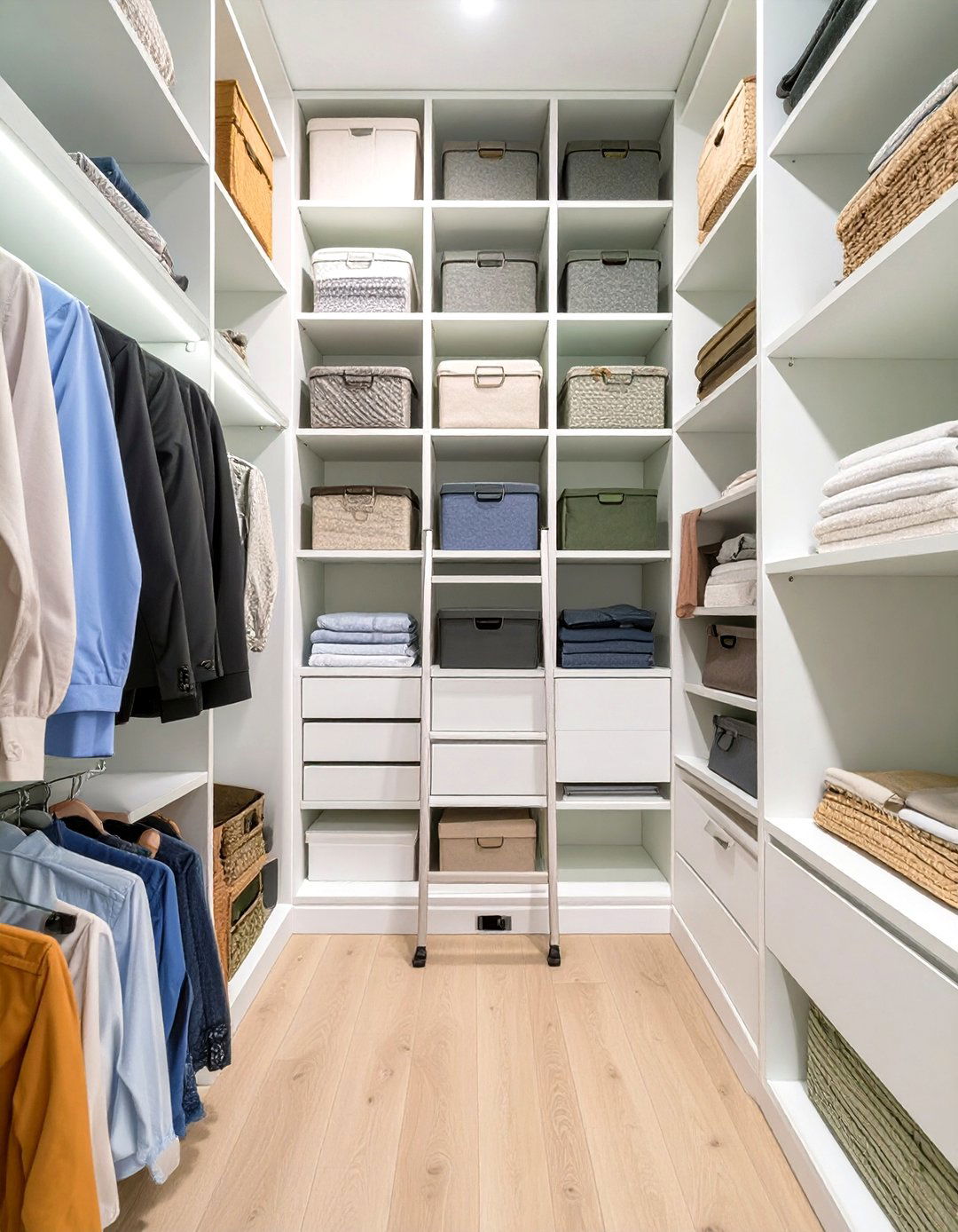 The Vertical Storage Maximizer - 30 closet ideas for small spaces