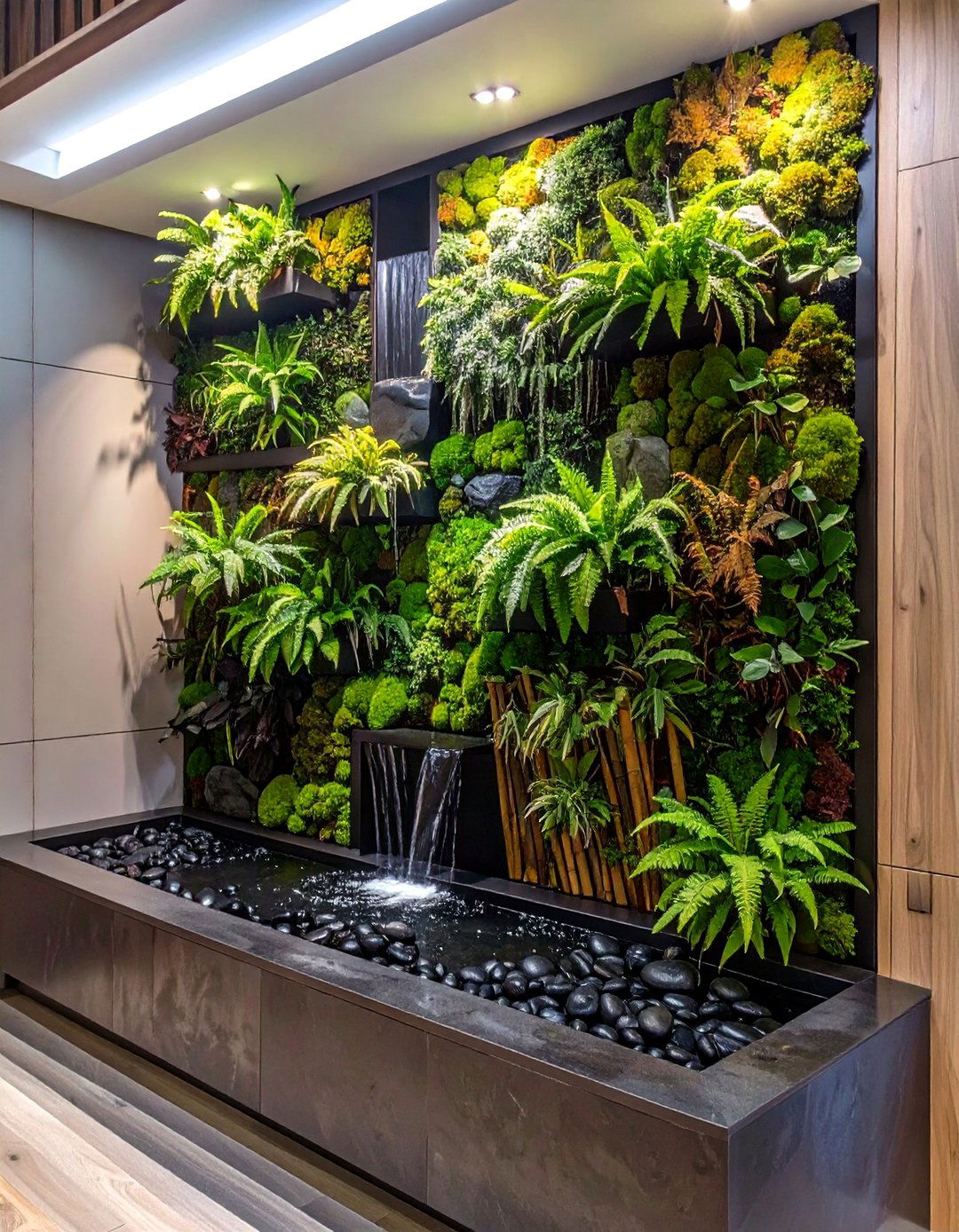 The Vertical Wall Zen Garden - 30 ai zen garden design ideas