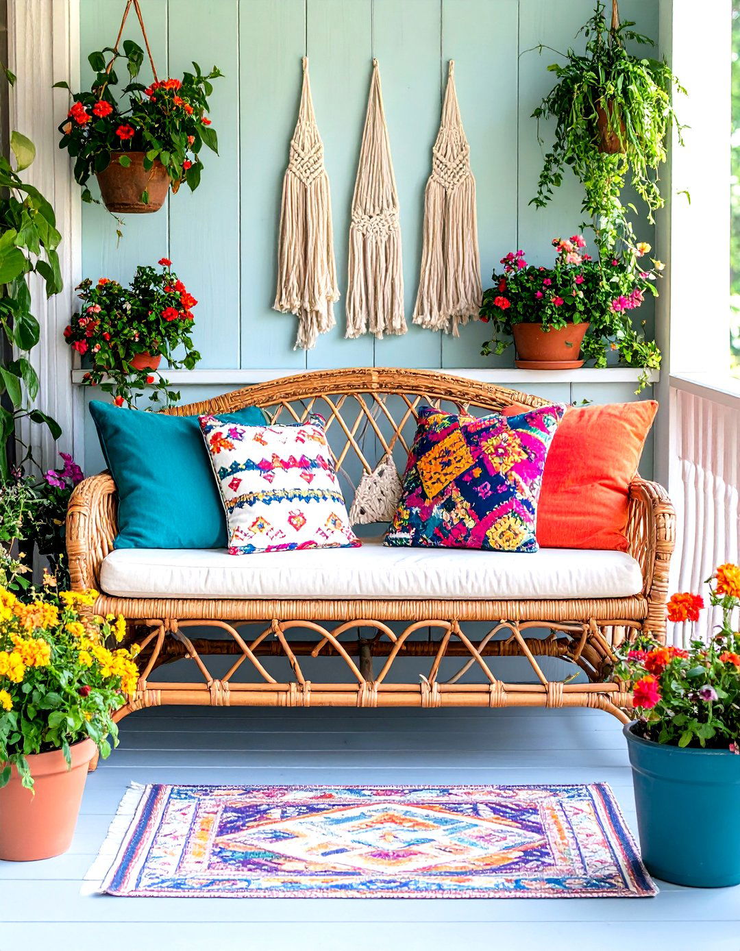 30 Cozy Front Porch Bench Ideas for Your Entryway - We Love Home Blog
