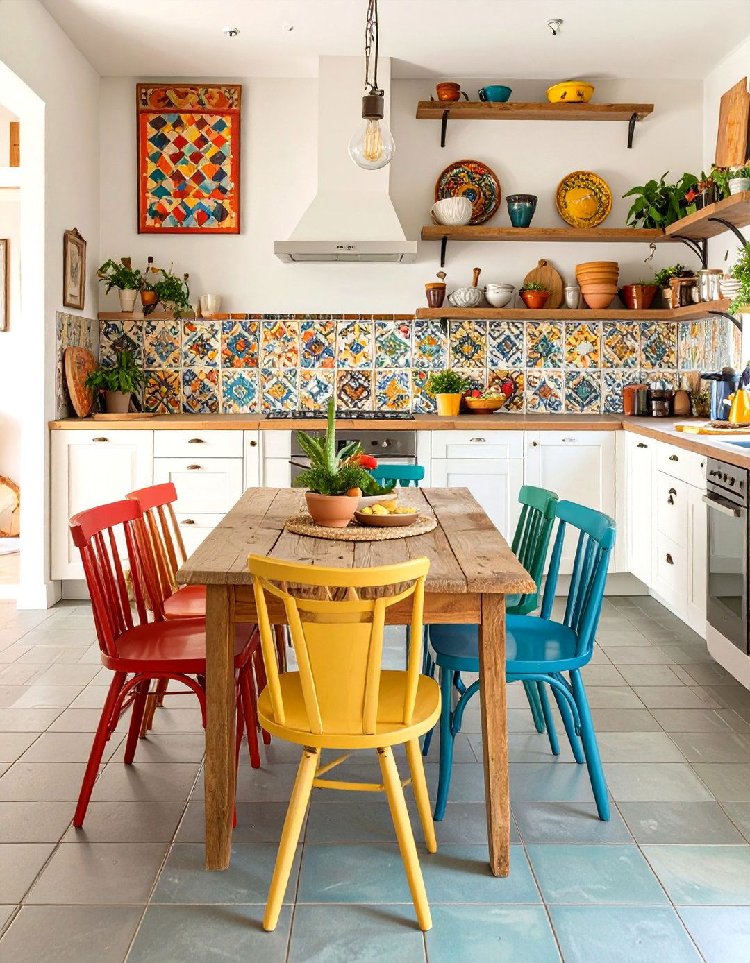 The Vibrant Eclectic Kitchen - 30 how to design a kitchen ideas