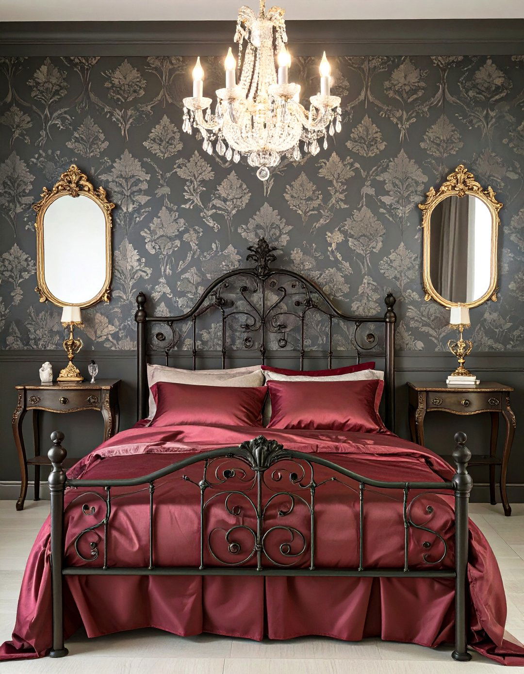 The Victorian Gothic Bedroom - 30 cozy moody bedroom ideas