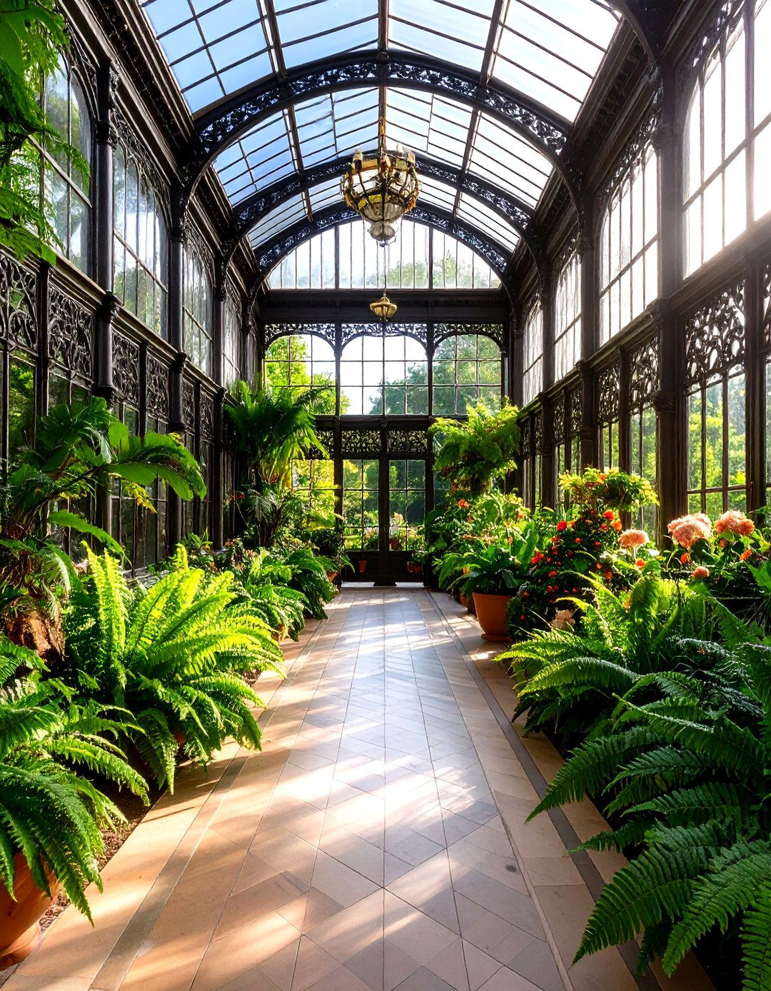 The Victorian Inspired Fernery - 30 enclosed patio ideas