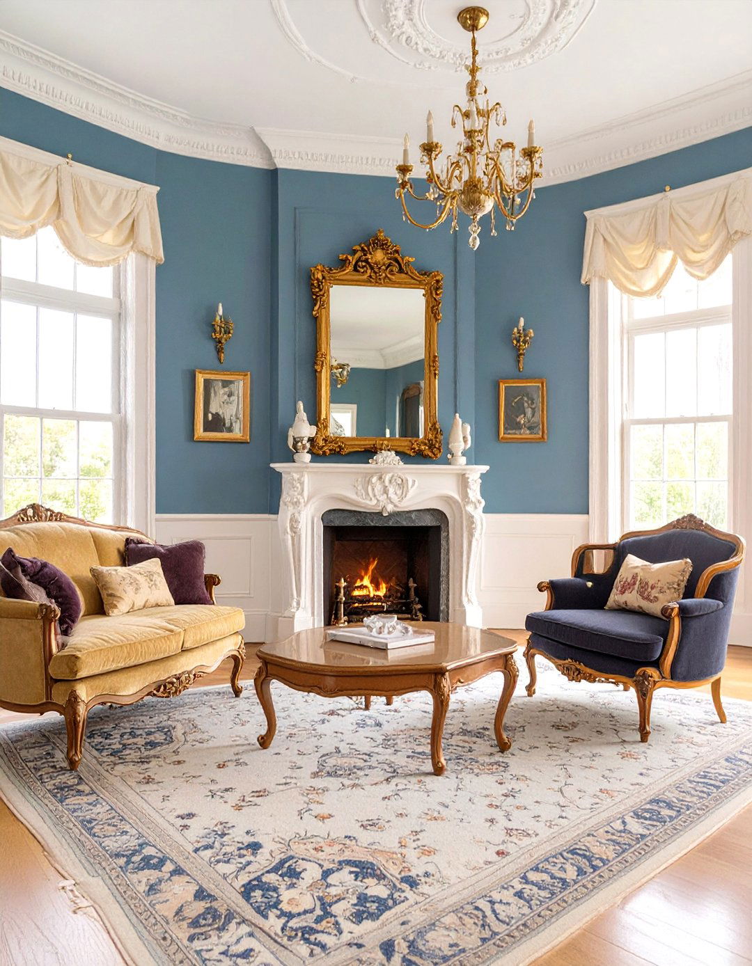The Victorian Painted Lady Parlor - 30 american home design ideas