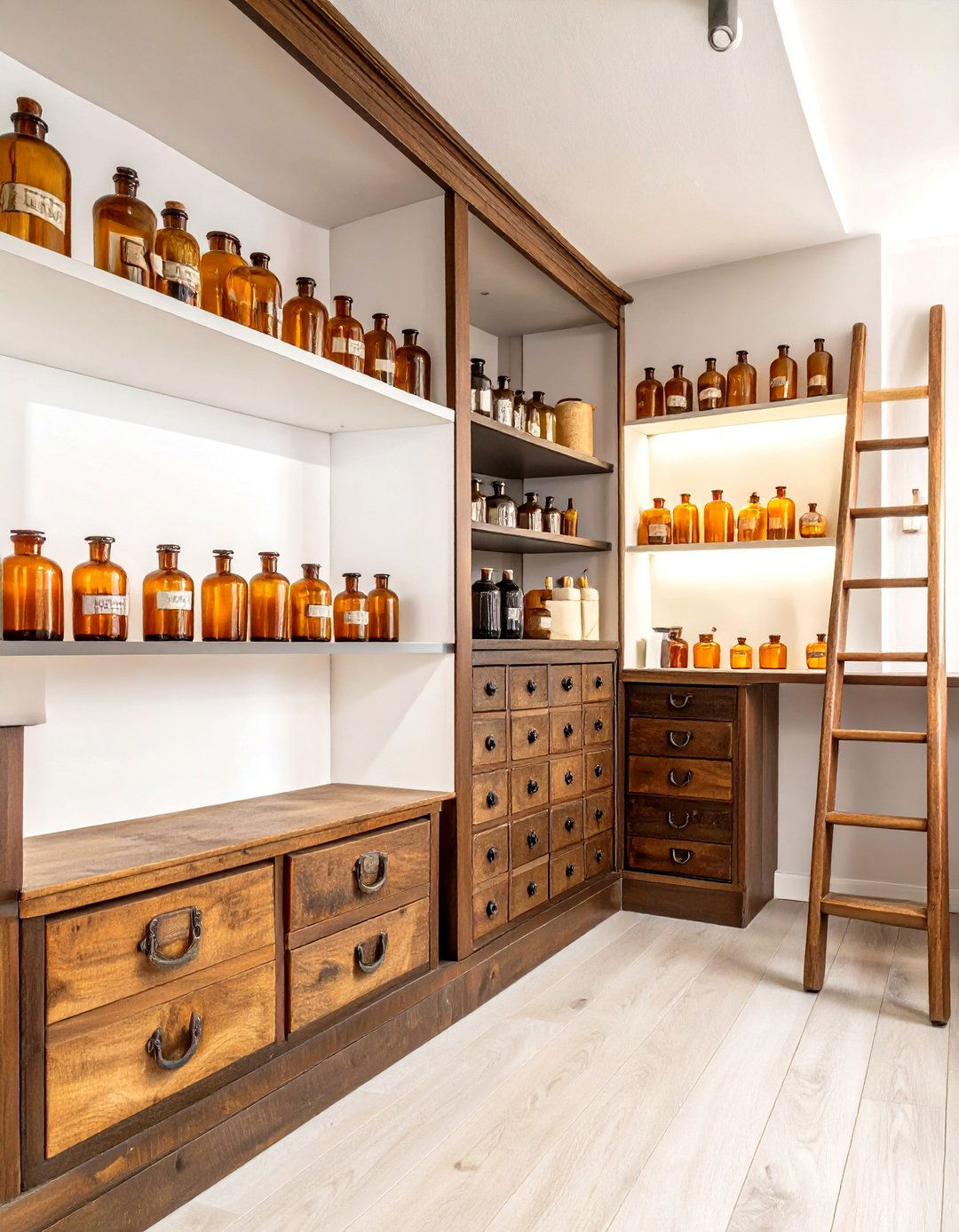 The Vintage Apothecary Pantry
