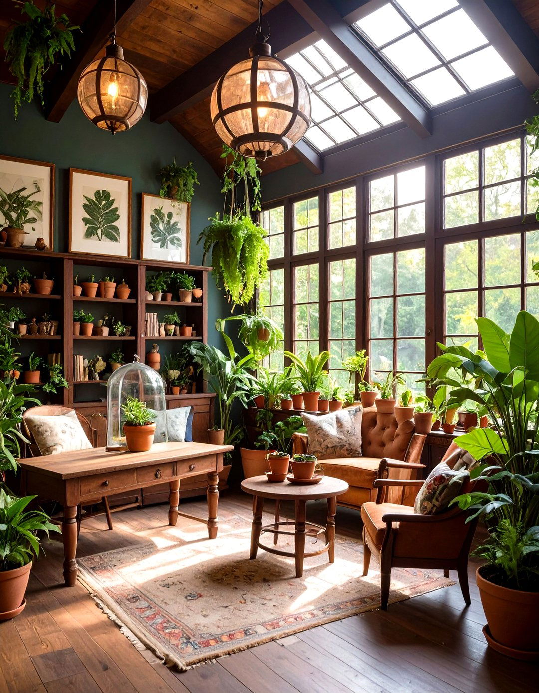 The Vintage Botanical Study - 30 indoor garden ideas