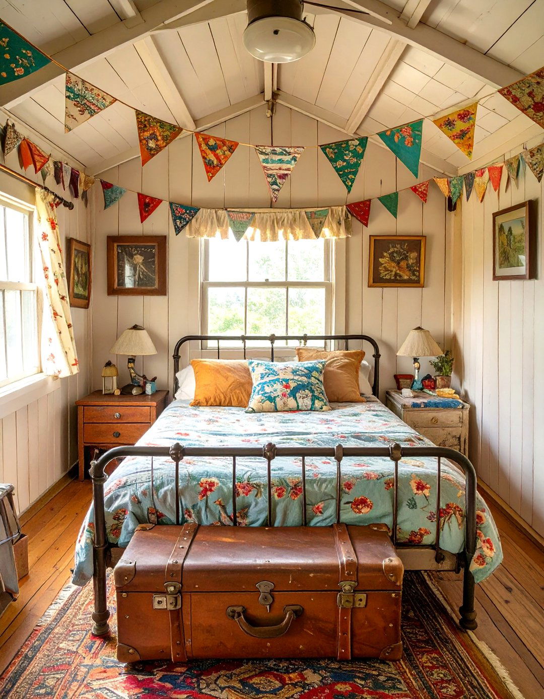 The Vintage Camp Bedroom - 30 cabin bedroom ideas