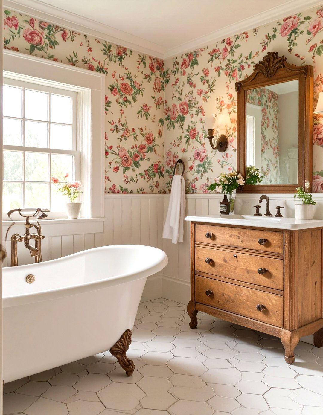 The Vintage Charm Bathroom - 30 design my bathroom ideas