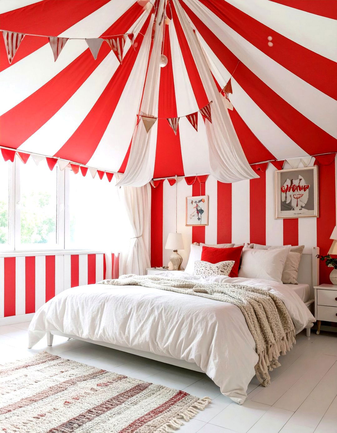 The Vintage Circus Tent - 30 interior design for kids' rooms ideas