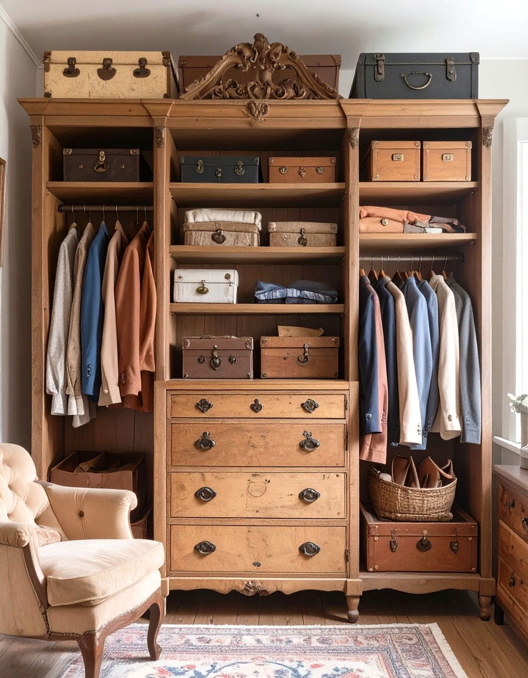 The Vintage Collectors Dream - 30 design your own closet ideas