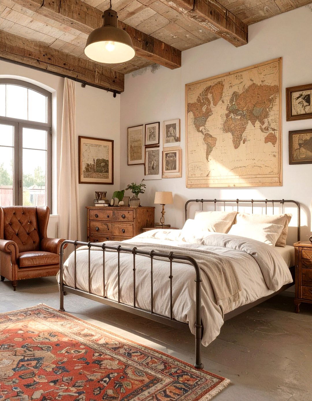 The Vintage Industrial Bedroom - 30 master bedroom furniture ideas