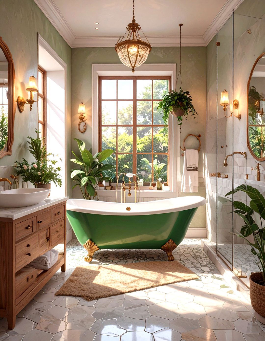 The Vintage Inspired Bathroom with Modern Comforts - 30 master bathroom remodel ideas
