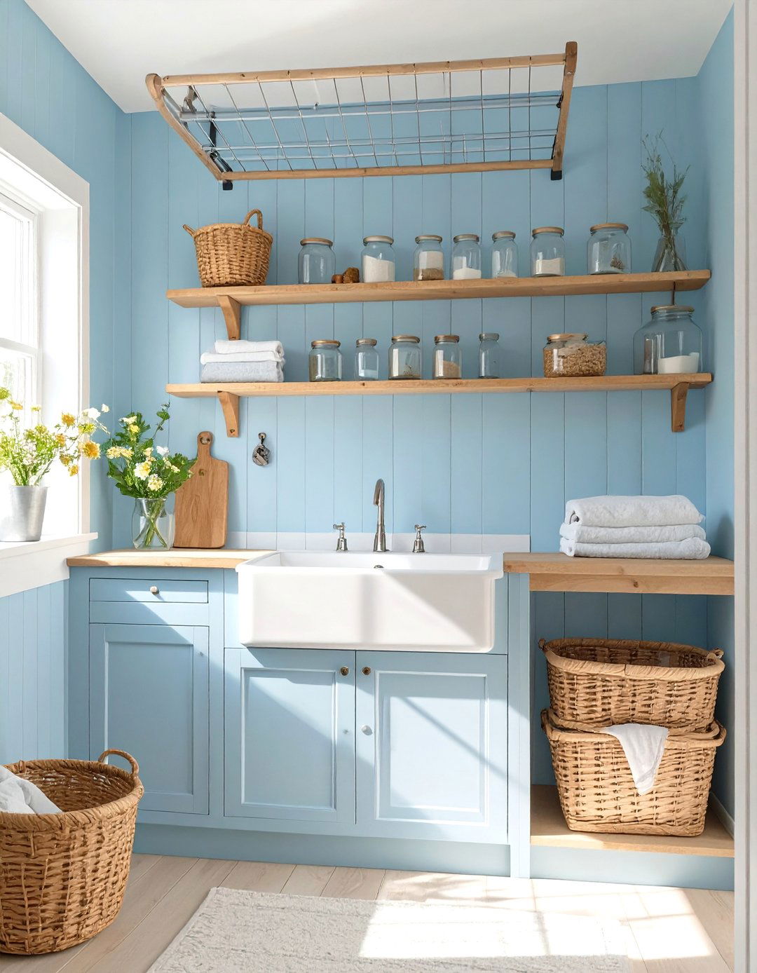 The Vintage Inspired Laundry Room - 30 cottagecore interior design ideas