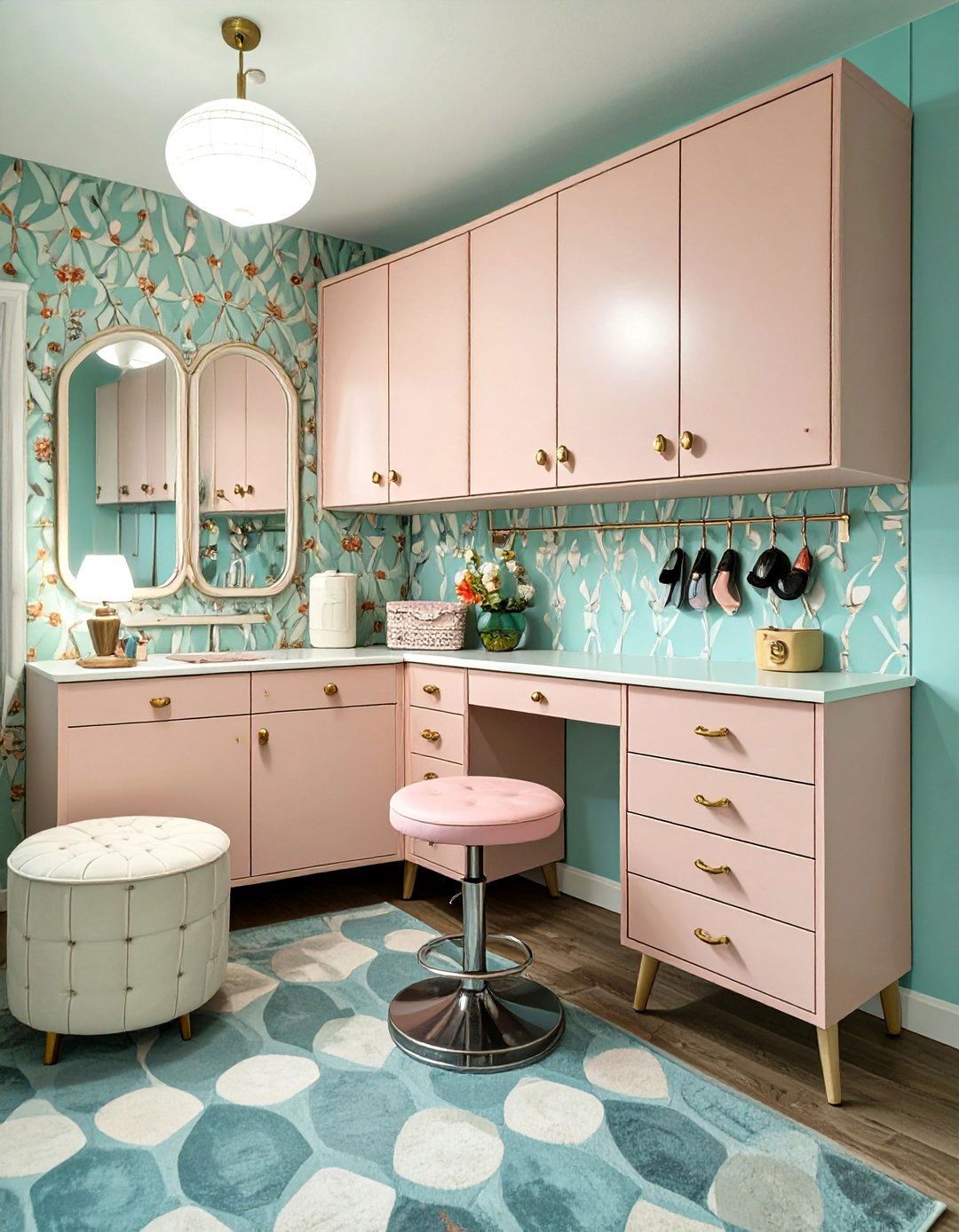 The Vintage Inspired Retro Closet - 30 closet design software ideas