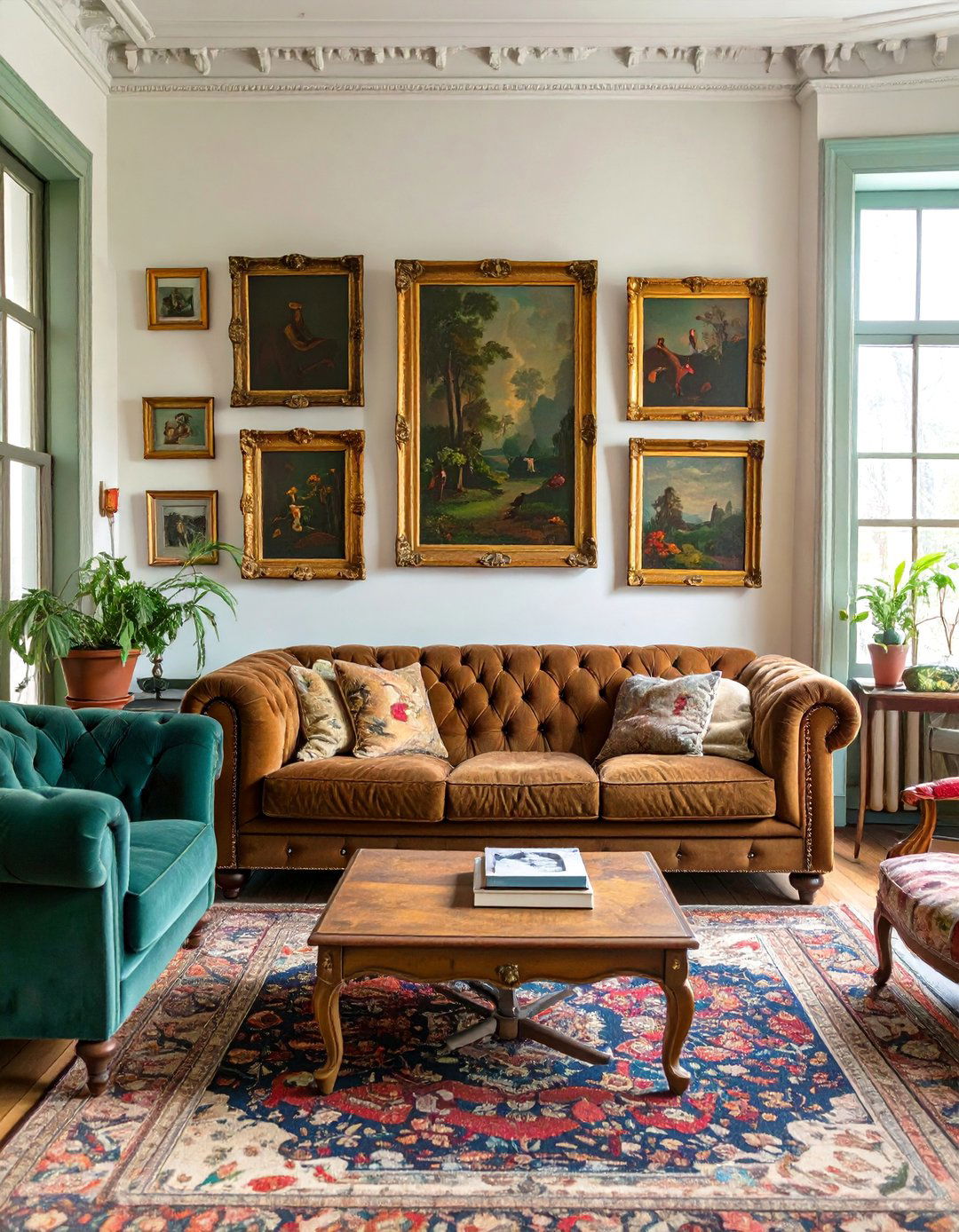 The Vintage Treasures Parlor - 30 best eco-friendly home decor ideas