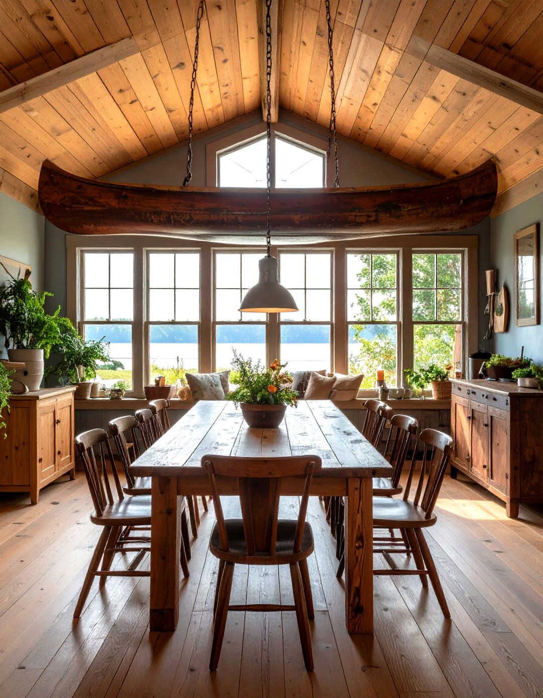 The Vintage and Antique Accents - 30 lake house decor ideas
