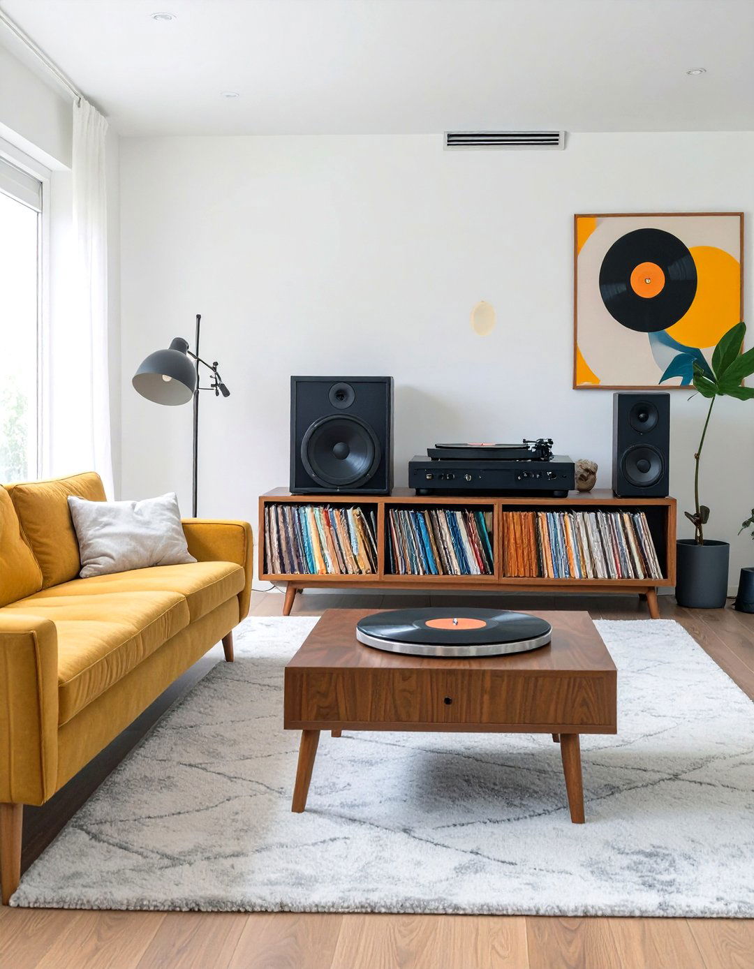 The Vinyl Aficionados Listening Lounge - 30 man cave furniture ideas