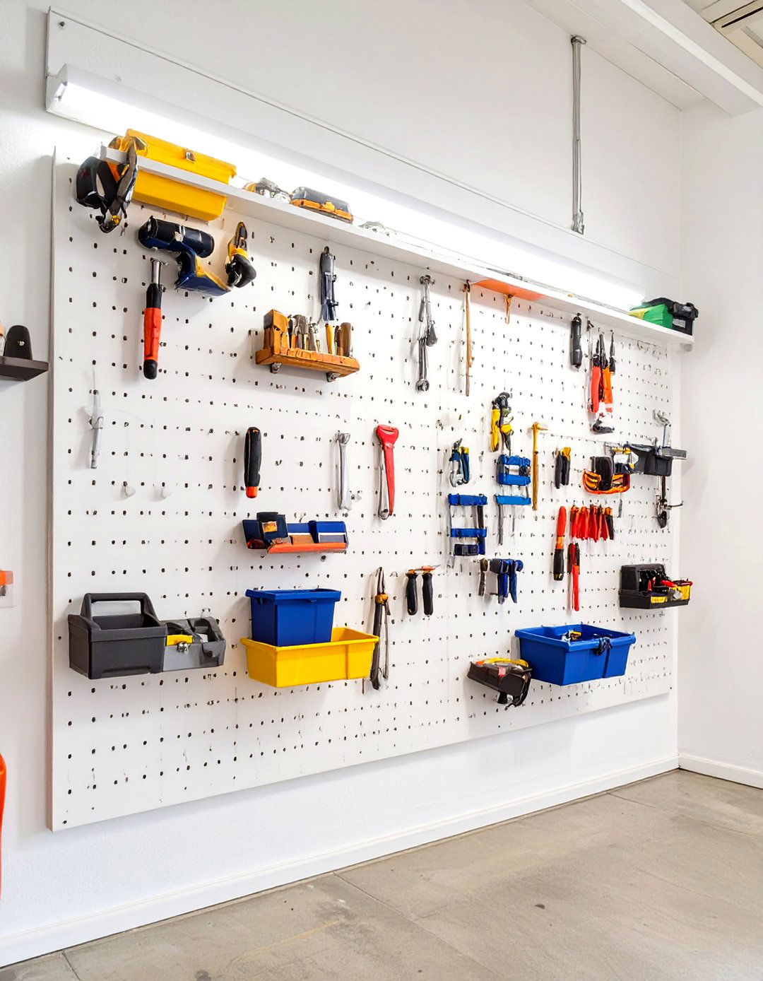 The Visual Inventory Pegboard System - 30 ikea garage storage ideas
