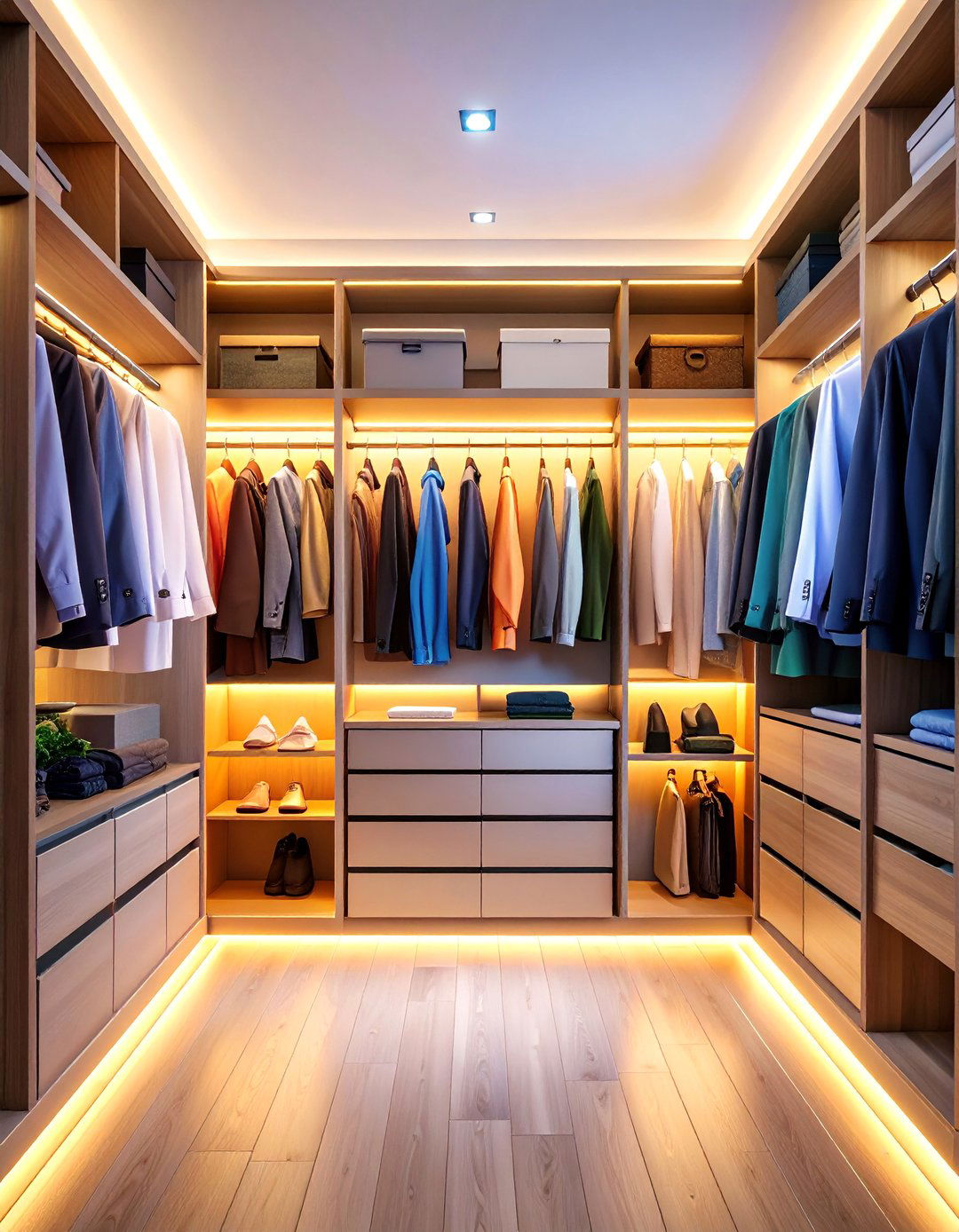 The Voice Controlled Wardrobe System - 30 ai closet organization ideas