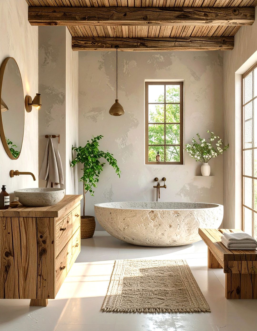 The Wabi Sabi Bathroom - 30 interior design games ideas