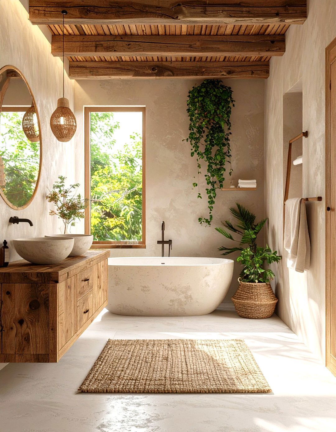 The Wabi Sabi Inspired Bathroom - 30 elegant bathroom ideas