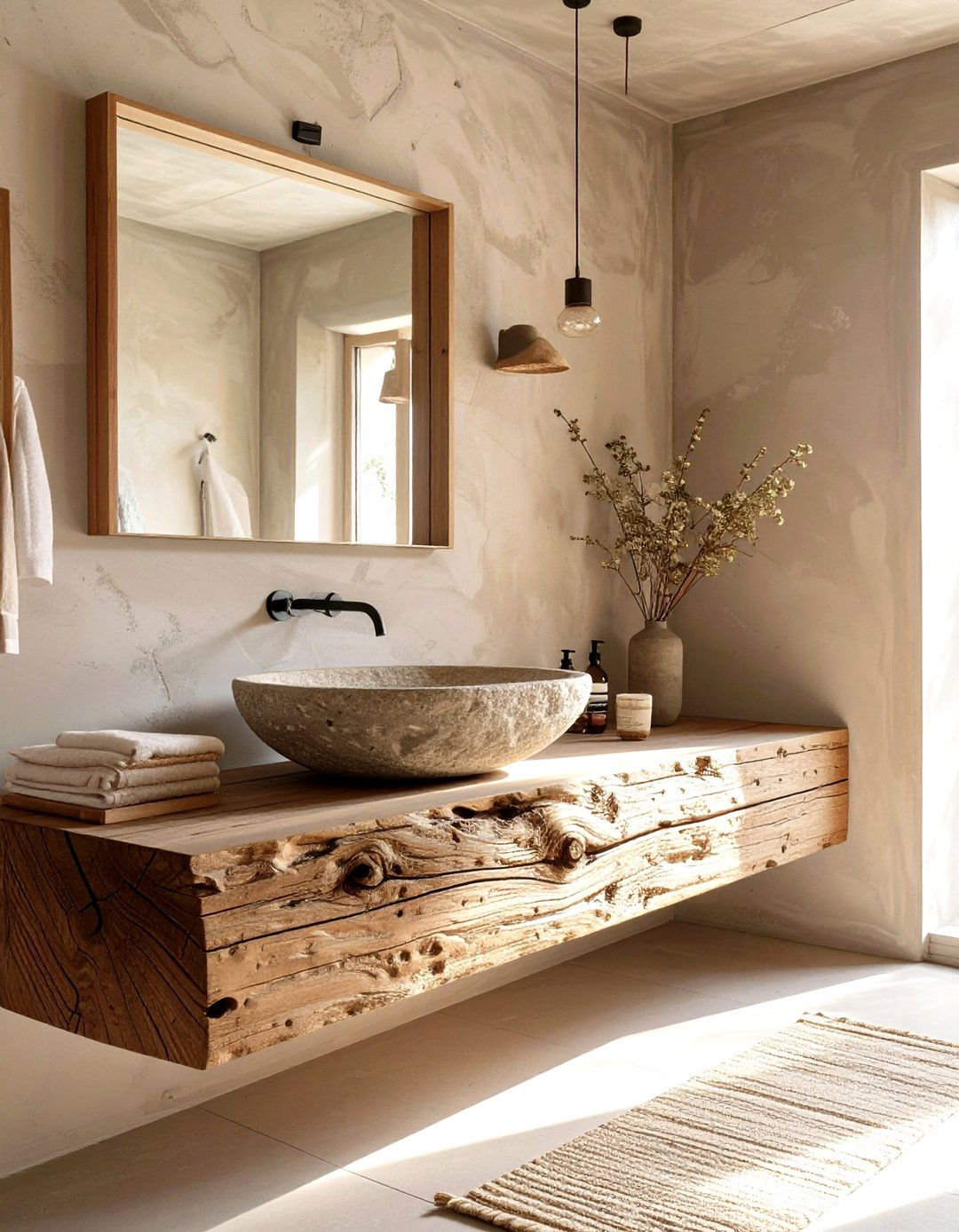 The Wabi Sabi Inspired Bathroom - 30 interior design websites free ideas