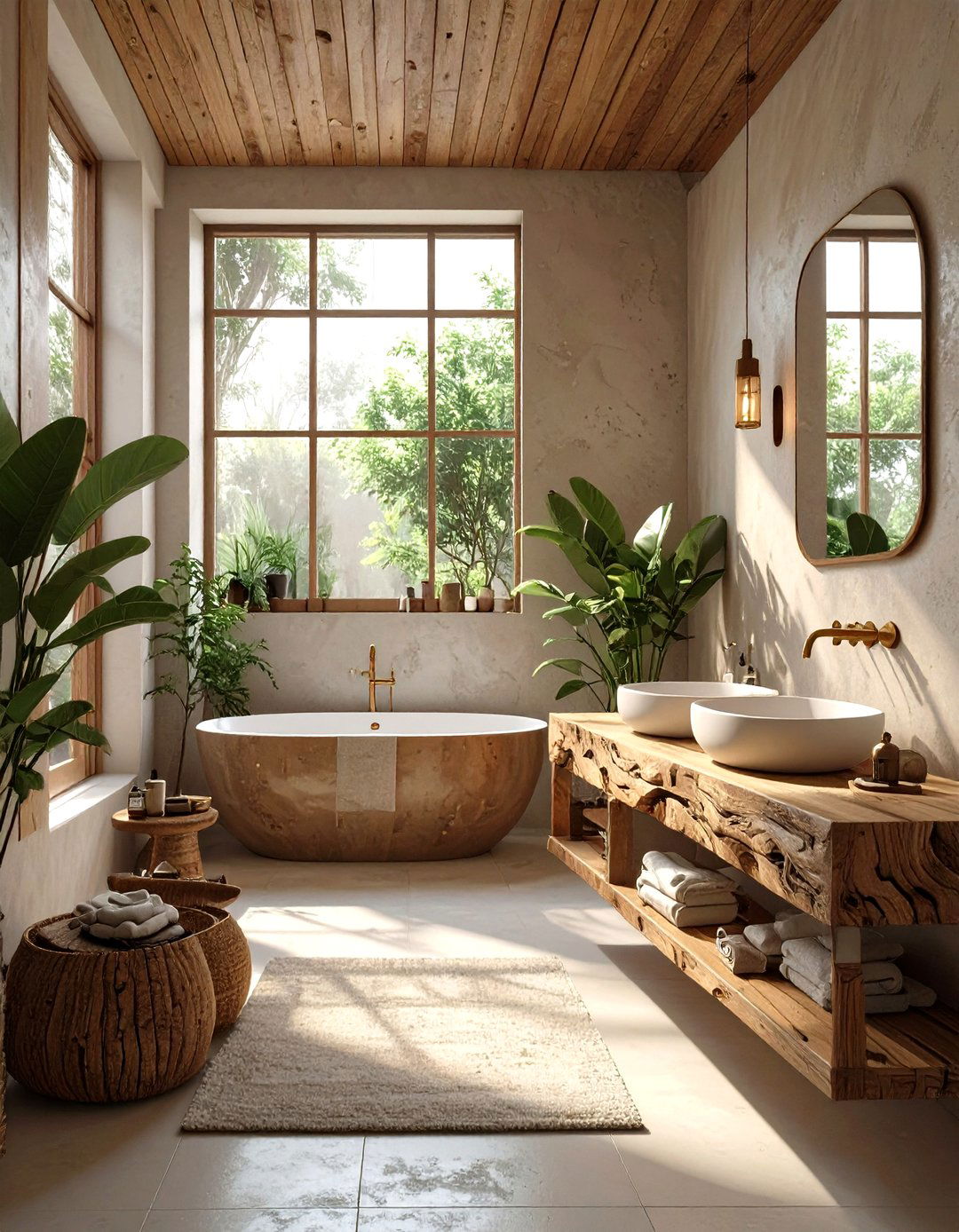 The Wabi Sabi Inspired Bathroom - 30 luxury bathroom ideas