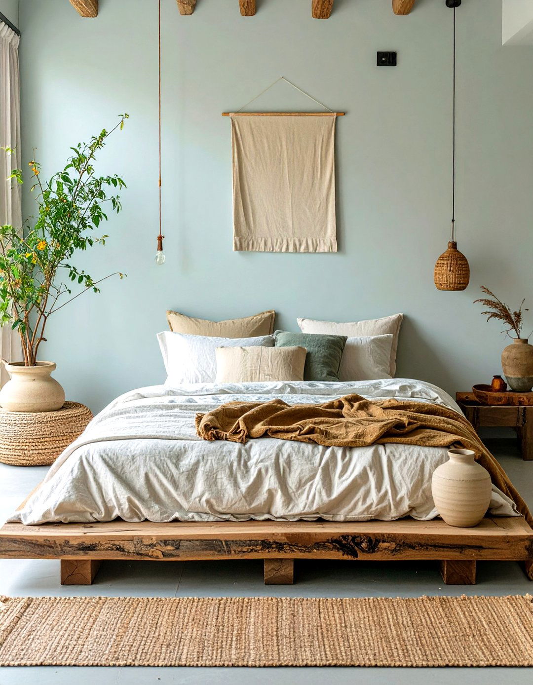 The Wabi Sabi Inspired Bedroom - 30 guys bedroom ideas