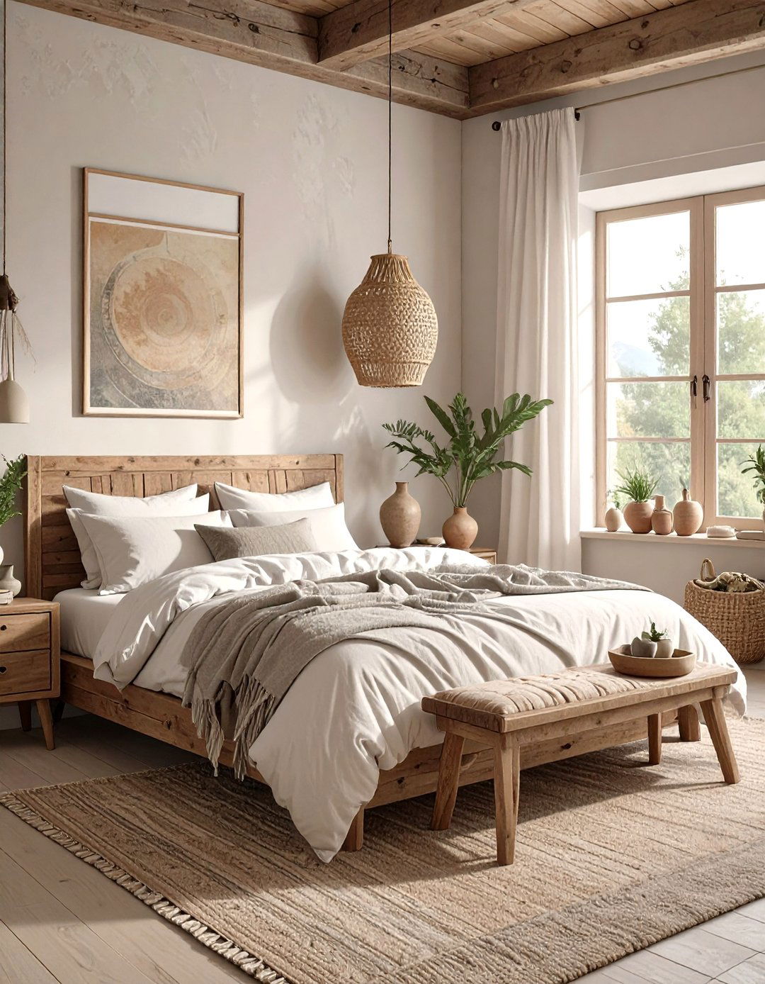 The Wabi Sabi Inspired Bedroom - 30 luxury modern bedroom ideas