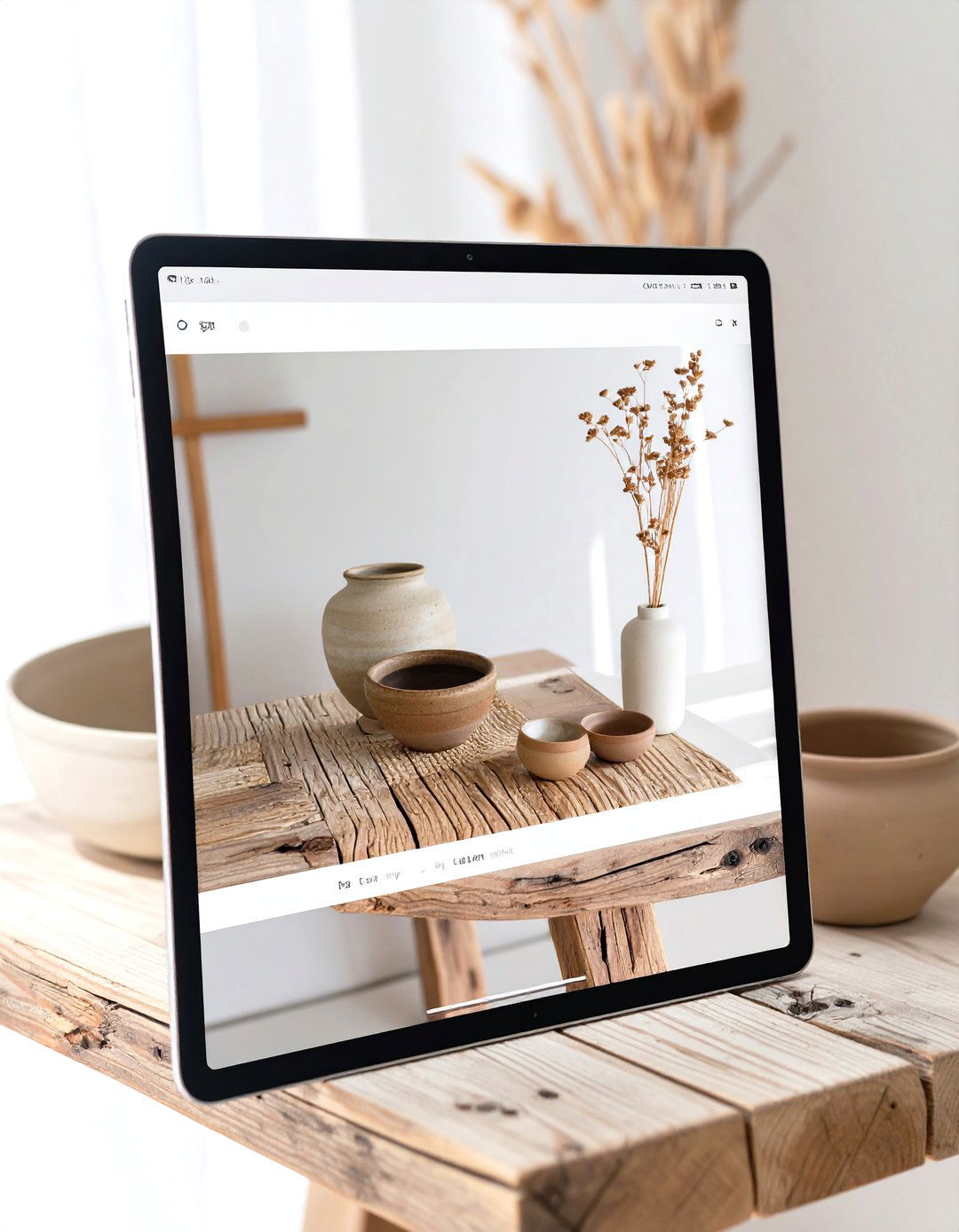 The Wabi Sabi Inspired Digital Space - 30 interior design website ideas