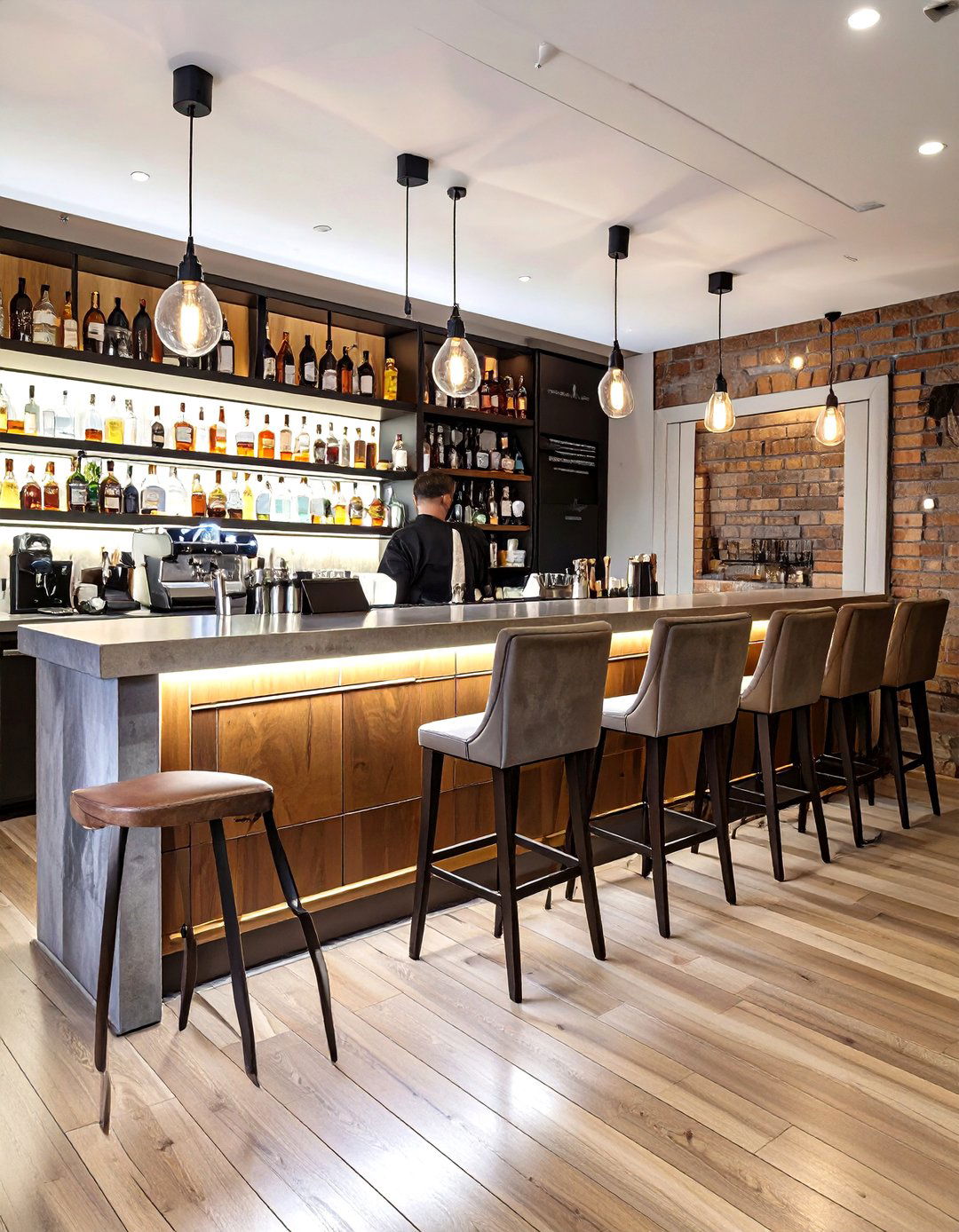 The Walk Behind Basement Bar - 30 bar ideas for basement