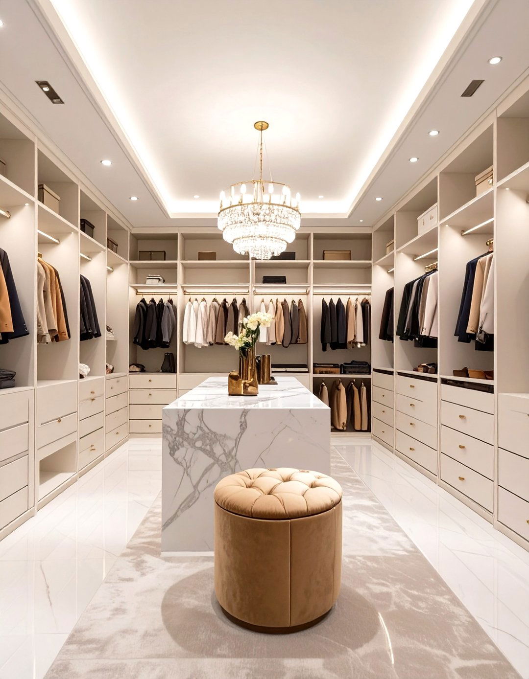 The Walk In Boutique Closet - 30 open closet ideas