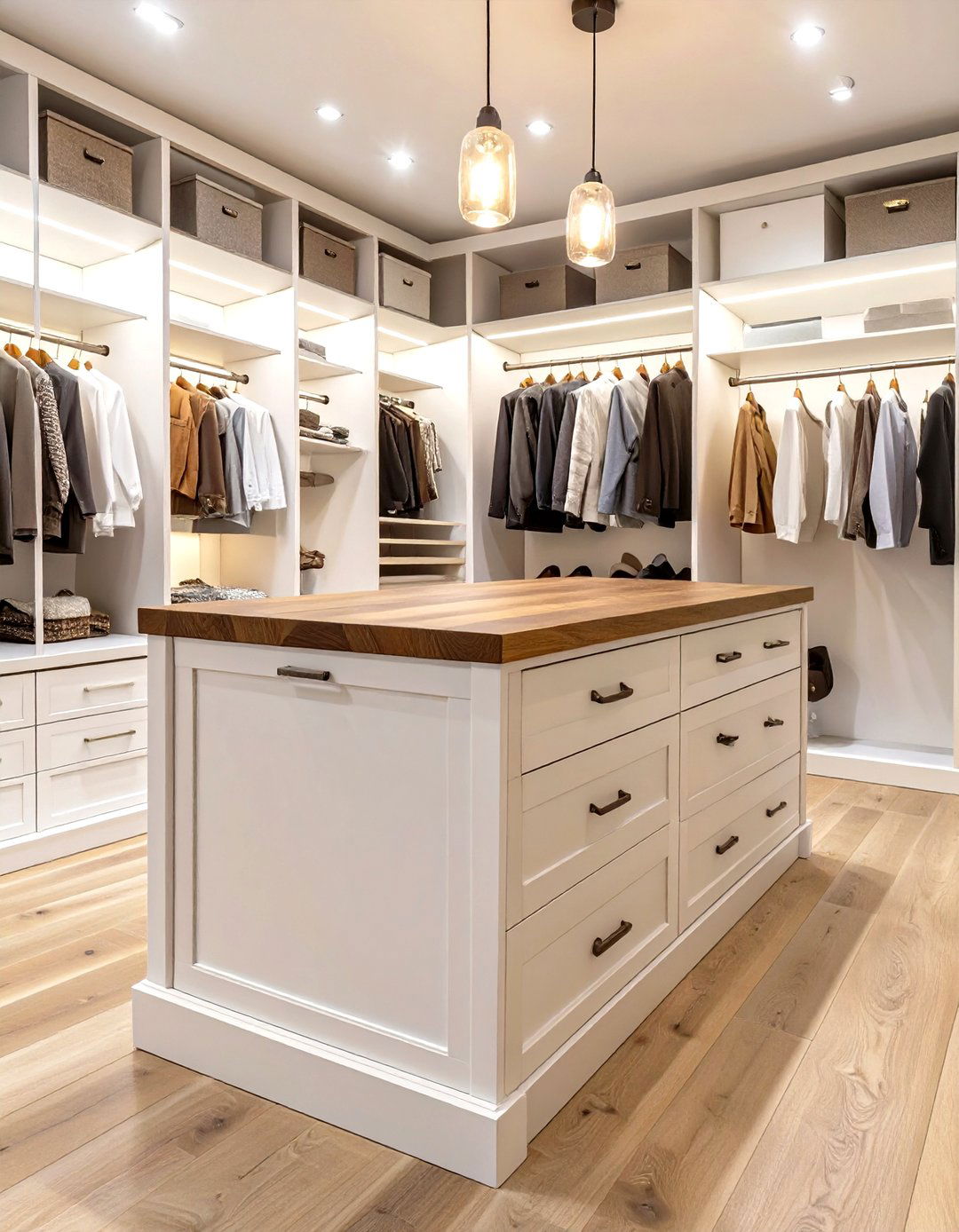 The Walk In Closet Island - 30 closet by design cost ideas